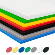 포맥스 30x45cm 1T/2T/3T/5T 백색 컬러 10매입 1박스, 레드M-400, 1T