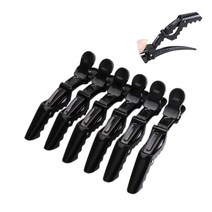 포니온 악어 헤어핀셋 6개입 핀컬핀 미용 집게핀