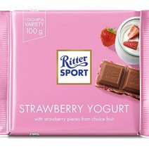 리터 스포트 초콜릿 (스트로베리 요거트) 100g, 단품