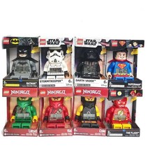 탁상시계 레고 알람 시계 시계 배트맨 슈퍼맨, 레고 시계 안드레아