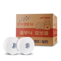 선우제지 공장직영 에이스 꽃무늬 점보롤 300m 16롤 업소용 물에 잘풀리는, 꽃점보롤 16롤, 1개, 16개