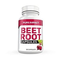 비트 루트 캡슐 일산화질소 추출물 1000m 60개 순수 임팩트 영양 1팩