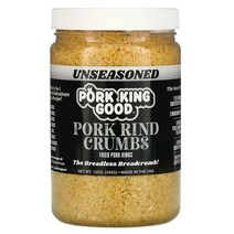 Pork King Good 돼지껍데기 가루 양념 안 함 340g(12 oz)