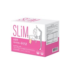 락토테미 슬림한 다이어트 유산균 3중 건강기능식품 60포, 2500mg/60포/1개월분