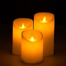osshop 흔들리는 led 촛불 미니 전자 양초 중 캔들 프로포즈 용품 침실 인테리어 소품 촛대 티라이트 무드등, led양초 - 중 12.5cm