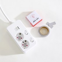 아이정 멀티탭 콘센트용, 붙이는 소화패치 1M, 1개