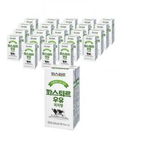 파스퇴르 1급A원유 저지방우유190ml(24팩)