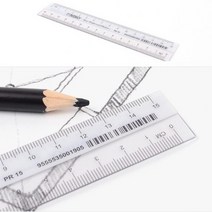 실용적 플라스틱 직선자 15cm 20cm 30cm, 사이즈15cm