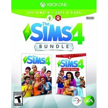 심즈4 강아지와 고양이 번들 The Sims 4 Plus Cats + Dogs Bundle - Xbox One, 기본