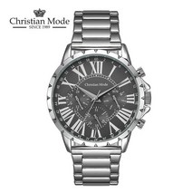 크리스찬모드 크리스챤모드(Christian Mode) 남성 멀티펑션 메탈 시계 CM421GYS