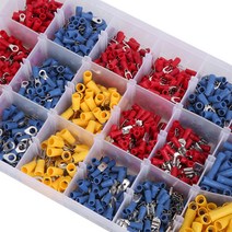 터미널 조합 1200pcs 박스형 냉간 압착 단자 세트 사전 절연 단자 냉간 압착 단자 1200pcs 박스형 튜브 터미널 박스형 튜브 유형 단자, 상품상세참조, 상품상세참조, 상품상세참조