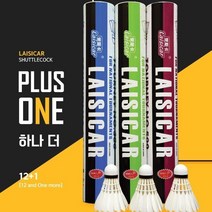 라이시카 [라이시카][LAISICAR] 배드민턴 셔틀콕 500&400&300&매직(M)&스마트(S), 1통, 500