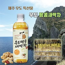 맛도란 제주 우도 땅콩새싹차 레스베라트롤 피로회복 갱년기증상 340ml x 24개, 땅콩새싹차 340ml x 24개