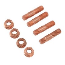 터보 플랜지 너트 터보 스터드 키트 M10x15 변형 방지 43mm T3 T4 T5 T6 터보 차저용