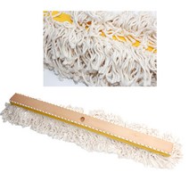 밀마포걸레 백사 75cm 강당걸레 체육관청소 주차장걸레 바닥밀대 꼰사 원사 T걸레 청소용품E017, 1EA