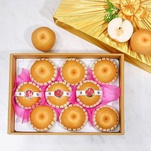 좋은맛닷컴 [초록자연] 명품 나주 배 선물세트 7.5kg (8-10과), 1개