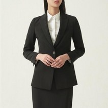 올리비아로렌 원버튼 베이직 정장자켓 VOBGAXX8171 NC창원점
