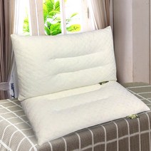 스폰지 입자 라텍스 입자 베개 니트 면화 베개 코어 선물 단일 가정용 베개, 30*50cm