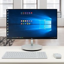 빠른배송 LG 올인원 PC 일체형 PC 27V70N-GR36K, 1TB(SSD)교체+2TB(HDD)추가, 8GB(기본)
