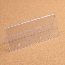 데라필 플라스틱 사무실 명패 이름표 가격표 꽂이 170X70MM 식당메뉴판