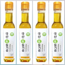 이천농부의 국산 프리미엄 생들기름 240ml [친환경 생들기름]