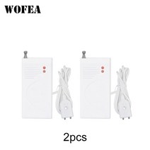 누수탐지기 청음식 배관 감지기 Wofea 고성능 433mhz 무선 센서 320, 2개