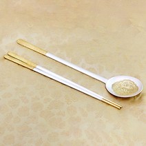 명품 전체금부 은수저 70퍼센트 93.75g, 꽃나비 남 67