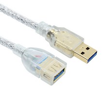 넥시 USB3.0 연장연결선 캐논 삼성 HP 프린터 복합기 키보드 마우스 연장케이블, 1m, 1개