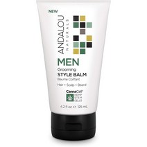 일본직발송 6. ANDALOU NATURALS(안달루 내츄럴스) 유기농 보타니컬 정발 헤어 왁스 헤어 스타일링 밤 자, One Size, One Color