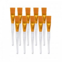 오렌지팩붓 팩브러쉬 모음- 모델링 도구 마스크 시험 페이스 미용, 10세트