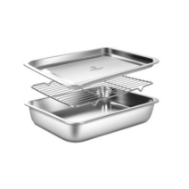 바겐슈타이거 스텐 사각 트레이 세트 깊은형, 3세트