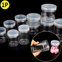 상세정보참조 투명 안깨지는 공병 플라스틱 빈병, 5.5cm - 200ml, 1개