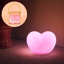 레토 하트 무드등 집들이선물 LED 인테리어 조명, 하트 무드등 HP30