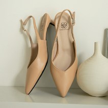 [분홍코끼리](쫀득몰드창) 이상형 슬링백힐_6cm