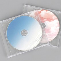 투명 CD케이스 블루레이 DVD 하드커버 보관함