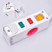 티앤씨 옆으로 디자인 멀태탭 2 USB 개별 멀티콘센트 2구 3구 4구 5구 6구 멀티탭, 옆으로 디자인멀티탭 2구 3.0M, 1개
