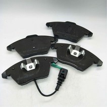 4개/대 자동차 브레이크 패드 앞 D1107 A3 2006-2010 AUDI Quattro 2.0 리터, 한개옵션0