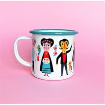 OMM Design 법랑 에나멜 머그컵 플레이트 접시, 머그 10 Sweden
