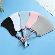 성인용 새부리형 마스크 10개 끈 조절 컬러 마스크 개별포장 5color, 그레이10EA