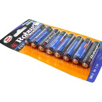 건전지 AAA AA 배터리 장난감 탁상시계 후레쉬 계산기 라디오 리모콘, 3A