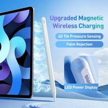 Baseus-애플 펜슬 2 용 스타일러스 펜 iPad Air 4 Pro 11 12.9 Mini 6 무선 충전 터치 스크린 파인 포인트, 한개옵션1, [01] Active free 1 Nib