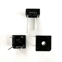 Todiys KBPC610 KBPC-610 KBPC610-PBF 6A 1000V DIP-4 단상 실리콘 브릿지 정류기 KBPC610PBF 용 10개