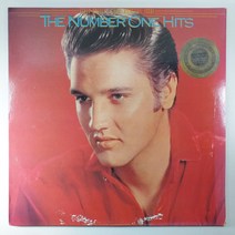 (중고LP) ELVIS PRESLEY THE NUMBER ONE HITS 1987년 발매 라이센스 (자켓 얼룩. 음반 상태 A. 해설지 없음)