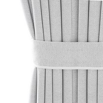 [텍스월드] 헤링본-4계절용 커튼(소폭) _그레이