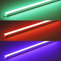 비츠온 LED 칼라 T5 2핀 10W 600mm 간접조명, 레드