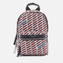 마크제이콥스 백팩 가방 Genuine Marc Jacobs 여성 Mini Backpack Red Multi Love New Free Shipping