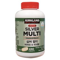 커클랜드 시그니춰 실버 멀티비타민 430정, 단품