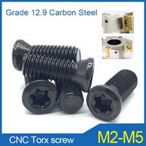 20PCS M2 M2.2 M3 M4 M5 등급 12.9 CNC 공구 나사 삽입 Torx 카바이드 선삭 인서트 교체 선반 액세서리, 11 M3X9