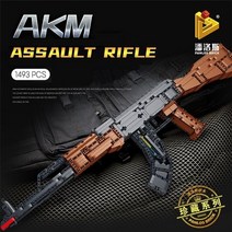 기타 바보사랑[레프리카]블럭테크닉 AKM 블럭총 (CBT113083) 1493피스