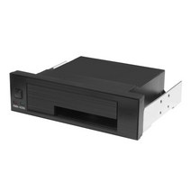 Kingwin 범용 핫 스왑 모바일 랙 2.5 인치 또는 3.5 SSD/HDD 내부 트레이리스 SATA 하드 드라이브 백플레인 인클로저 I/II/III 및 SAS I/II bps, Rack Cage, 4 Bay 3.5 HDD B